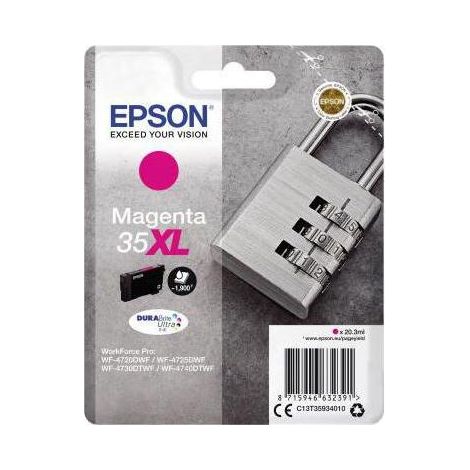 Tintenpatrone Originalzubehör 35XL ca. 1.900 Seiten magenta 20,3ml (1/2)