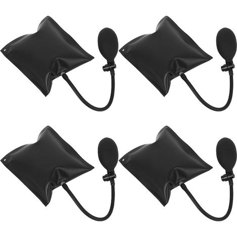 4 Pcs Coussin Gonflable se Levage, Coussins gonflables de Levage de Portes, Coussin de Montage Gonflable Air Wedge Pumps, Pompes à Air pour Cale Porte pour Installation de Porte Fenêtres Automobile (1/5)