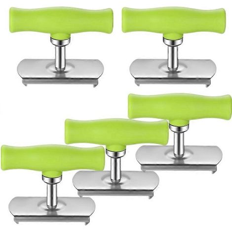 à 10 ouvre-bouteilles rapides en acier inoxydable pour la maison, ouvre-boîtes réglables, ouvre-verres et couvercles de bocaux, ustensiles de cuisine (1/5)