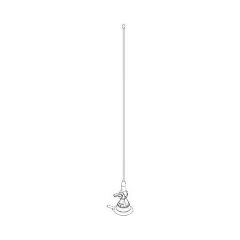 Antenna mobile 138-174Mhz 1/4 TELEVES