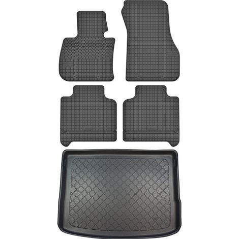 Juego de alfombrillas de goma para coche y maletero para BMW Serie 2 F45 Active Tourer (desde septiembre de 2014). (1/5)