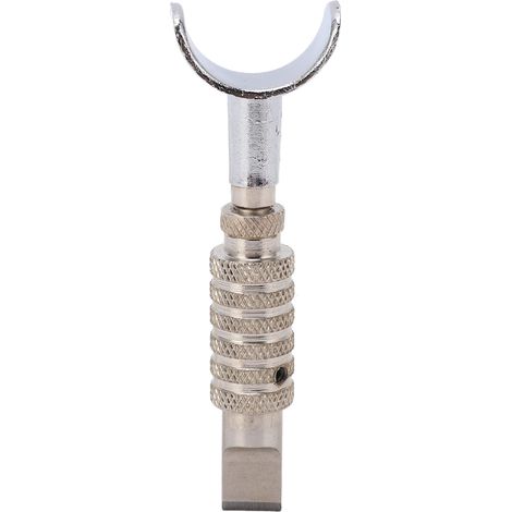 Couteau pivotant en cuir, acier à haute teneur en carbone, robuste et durable, lame plate de 7 mm, usage polyvalent, couteau de sculpture sur cuir 09 (1/5)
