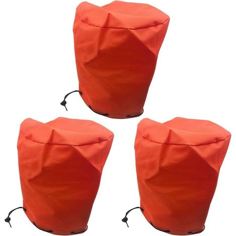 Lot de 2 housses de moteur étanches et résistantes pour mangeoire et brosse, protection contre la poussière, lot de 2 (3 pièces) (1/5)