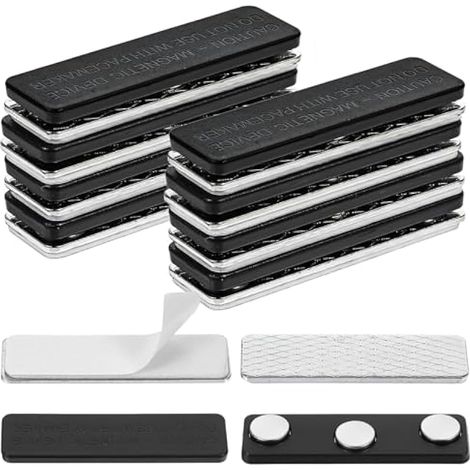 8 Aimants à rideaux, Pinces magnétiques pour rideaux, Clip adhésif puissant, Attaches faciles à utiliser, Maintien solide pour rideaux occultants de douche, Usage domestique et bureau