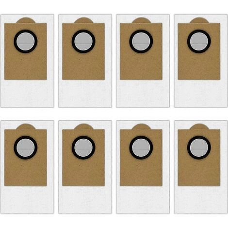 Sac à poussière pour aspirateur Lefant M3 / M3 MAX / M3L - Pièces de rechange pour aspirateur - 8 pièces (1/5)