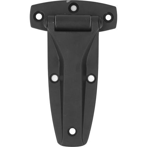 Charnière en T à fermeture douce, sangle de remplacement en alliage de Zinc pour boîte à outils, porte de voiture, noir