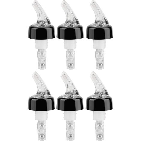 Distributeur De Vin Transparent - Ensemble 6 Pièces 30ml Avec Bouchon Étanche Pour Bar Et Maison (1/5)
