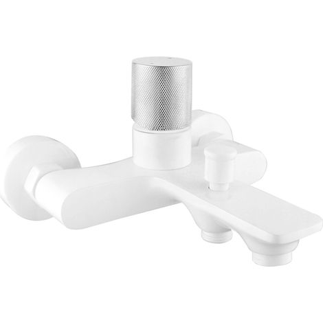 Mexen Royo One robinet de bain, Blanc/Chrome - 72231-22 (1/2)