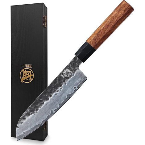 Kitchen Knife 18cm Hand Forged Santoku Knife (1/5)