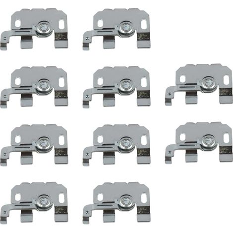 10 x Support de Montage de Store Standard de 25 mm pour Une Installation Facile des Stores de fenêtre et des Stores enrouleurs (1/3)