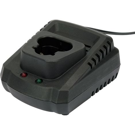 YATO, Modell YT-82912, Zubehör für Elektroschrauber, ideal zum Laden der Akkus YT-82901 und YT-82920, schwarzes Ladegerät, handlich, kompatibel und professionell (1/2)