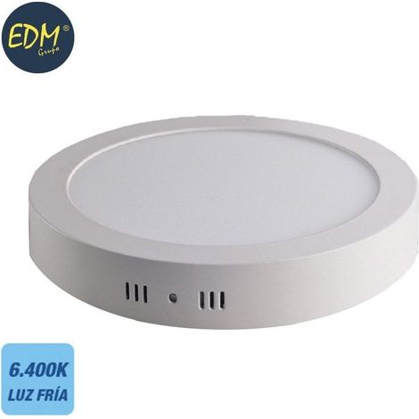 Plafoniera LED EDM - 20W - 1500lm - 6400K - Bianco - 31594