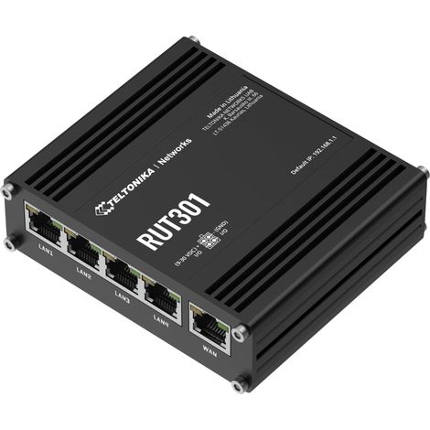 Teltonika RUT301 (EU) ethernet router Routeur de réseau cellulaire (1/3)
