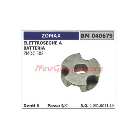 Pignone ZOMAX per elettrosega a batteria ZMDC 502 040679