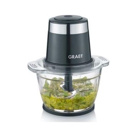 Graef CH502EU Picadora eléctrica Negra 500W 1L Vidrio