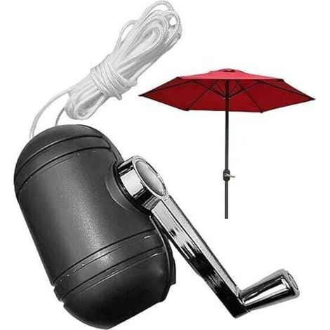Ersatzkurbel – Ersatz-Neigungsmechanismus für Sonnenschirme – Für Gartenpartys und Balkone (1/5)