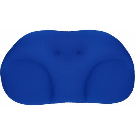 Oreiller Microbilles - Oreiller Contour Cervical en Mousse 3D - Pour Dormir sur le Côté ou le Ventre - 550 x 330 x 100/80/120 mm - 1 Pièce (1/3)