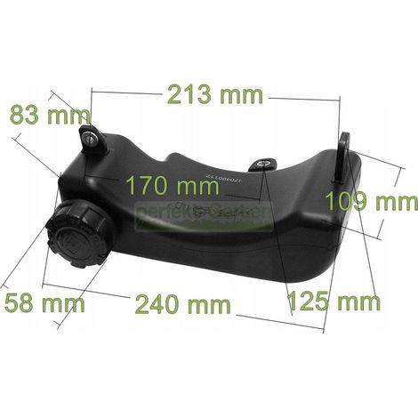 réservoir de carburant pour tondeuse Alpina GGP Mountfield CastelGarden Stiga / 118550316