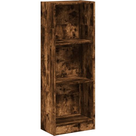 Maison Exclusive - Libreria Rovere Fumo 40x24x109 cm in Truciolato