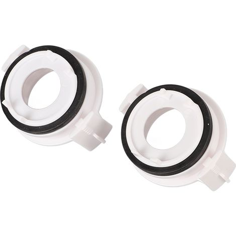 2 Stück Glühbirnenadapter – Zuverlässig, langlebig, stabil, praktisch, einfach austauschbar – Umrüstzubehör für LEDs (1/5)