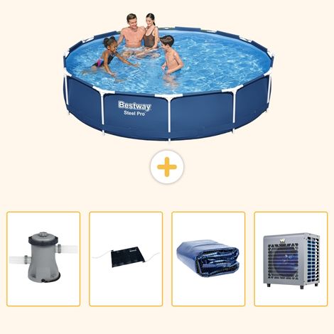 Bestway Bestway Steel Pro Ronde - 366x76 cm - 5-pièces  S216 (1/5)