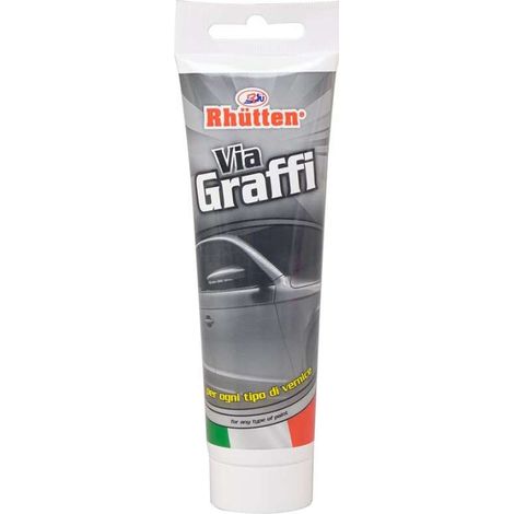 Rhutten Pasta Abrasiva Riparazione Graffi Rigature Carrozzeria Auto Moto 150gr
