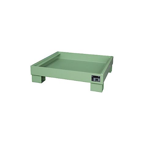 Bauer  Vasca di raccolta in acciaio  lungh x largh x alt 800 x (1/2)