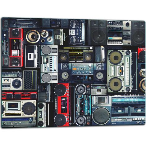 GlassplattenschneideBrett 52x40 Radio (1/5)