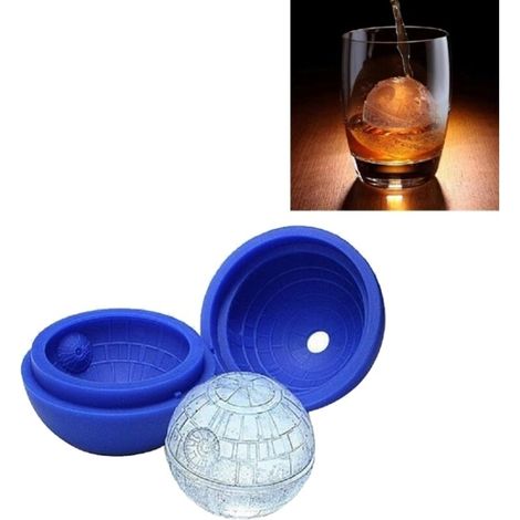 Moule à glaçons en silicone Star Wars, 1 cube - Bleu - AquaForge