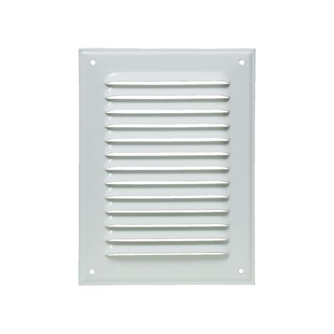 Grille métallique GAT 200x200mm blanc - Aldes (1/2)