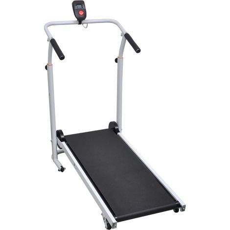 Mini tapis roulant pliable 93 x 36 cm Noir (1/5)