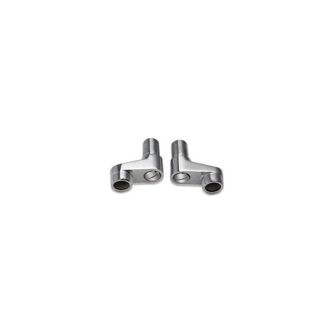 Lot de 2 adaptateurs de robinet de baignoire bras oscillant réglable robinet de douche à pied à griffe accessoires de mitigeur de salle de bain laiton massif