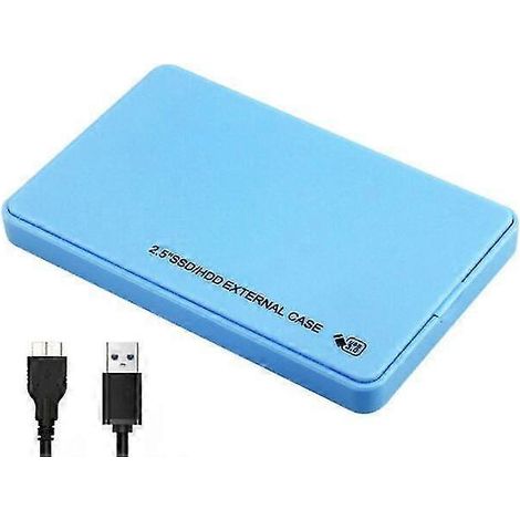 Disque dur externe portable SATA 2,5 pouces USB 3.0 4 To avec boîtier (1/5)