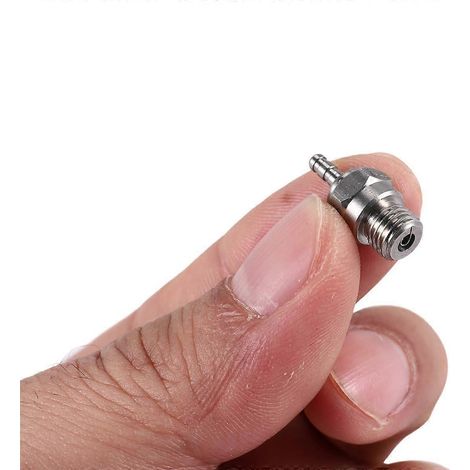 Bougie d'allumage N4 pour moteur Vertex SH Nitro (pièces détachées) pour buggy/camion RC 1/10 et 1/8 (HSP 70117) (1/4)