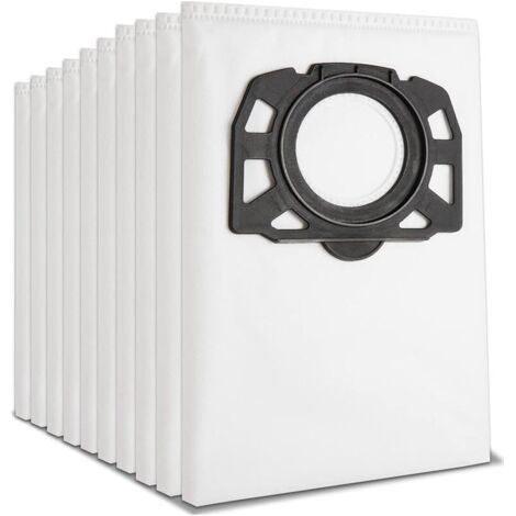 Lot de 10 sacs aspirateur pour Kärcher 2.863-006.0, Sacs Aspirateur pour Kärcher WD4 WD5 WD6 WD5P WD6P Premium MV4 MV5 MV6 (1/5)