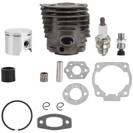 46mm cylinder-piston kit with gasket for Husqvarna 50, 51, 55 Rancher Nikasil engines (1/4)