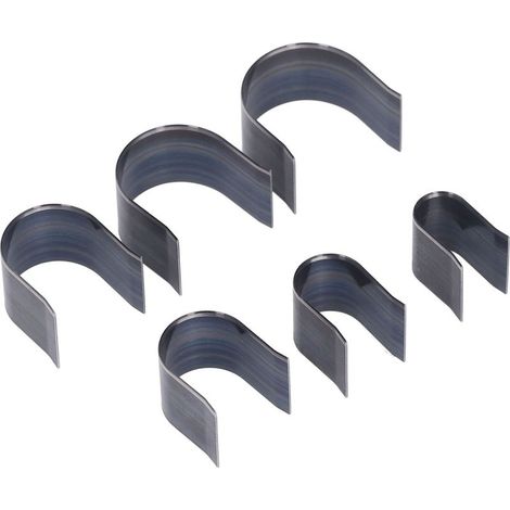 Outil De Découpe Cuir - Forme Queue De Flèche Ronde - 6 Pièces En Acier Allié - Pour Artisanat Cuir Carton Caoutchouc - 6 Pièces (1/5)
