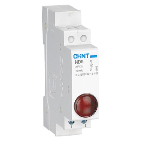 Spia 3 led modulare chint rossi 230vac -  81006/230