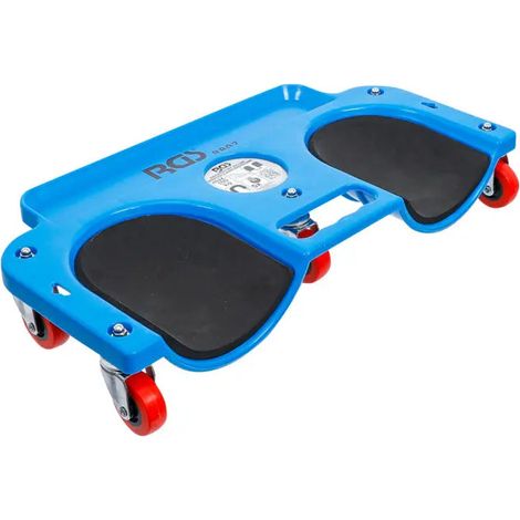 [NEUWERTIG] B-Ware Bgs Kniebrett Rollbrett Werkstatt Kniemulde Ablage Tragegriff Rollen Bis 100 Kg