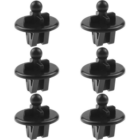 Sollbry 6er-Pack Ersatzclips für die Hutablage (Teilenummer 1028271), kompatibel mit Ford Fiesta (2001–2008) und Fusion (2001–2011). Kunststoff-Aufhängeclips für die Hutablage. (1/5)