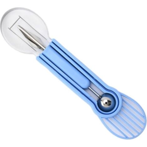 Mother's Day gift for women, five-in-one, multifunctional fruit ball digger, carved ball digger, home essential (1/2)