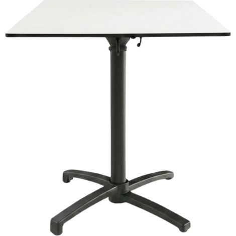 Table Pliable 69x69 cm plateau Compact modèle TABLE ARCTIQUE COMPACT pied T-One (1/3)