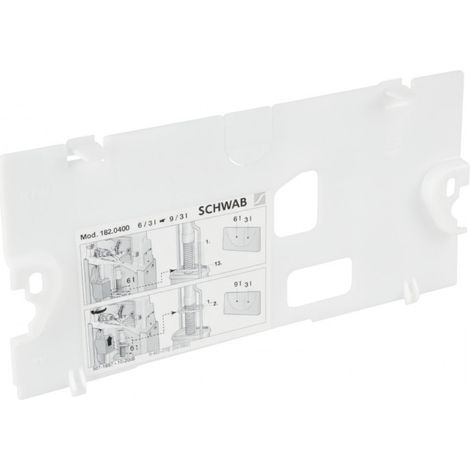 Tapa para cisterna empotrada de WC Schwab 182.0400