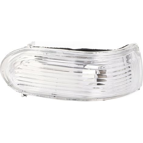 Lentille de clignotant de rétroviseur latéral, sécurité améliorée, anti-rayures, boîtier de voyant d'aile pour Forte 2009 à 2013 gauche (876141M000). (1/5)