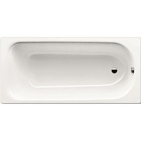 Kaldewei – Baignoire droite 170 x 70 cm 178 L – Acier émaillé blanc alpin – 119800010001 – Résistante aux chocs et rayures