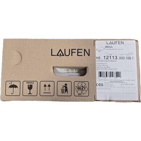 LAUFEN H8121130001091 Cuve WT MEDA 350x600x150 asym.