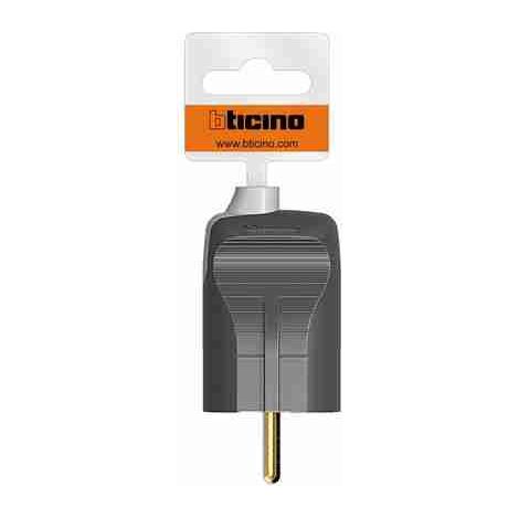 BTIS2020GE Spina volante 2P+T 10/16A - antracite