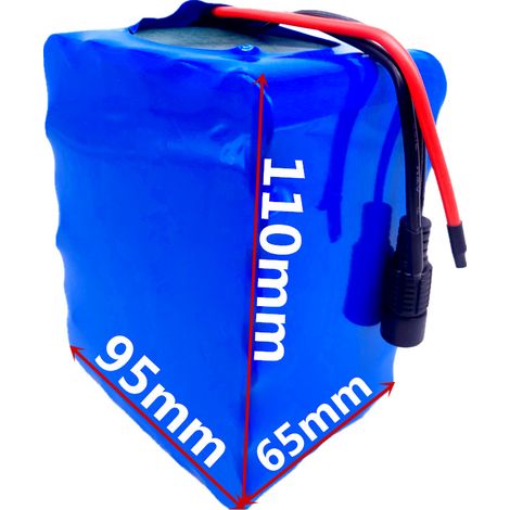 24V 28Ah 18650 lithium battery pack suitable for scooters, wheelchairs, lawnmowers (1/5)