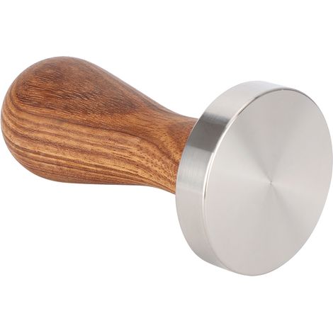 51-mm-Kaffeetamper aus Edelstahl mit Holzgriff für Heimbaristas (1/5)