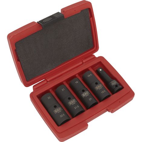 Sealey Double Ended Impact Socket Set 1/2""Sq Drive 5pc SX1820 (1/5)